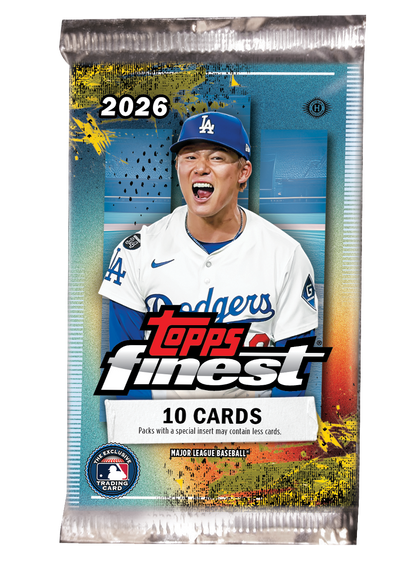 2026 Topps Finest MLB Baseball Hobby Box