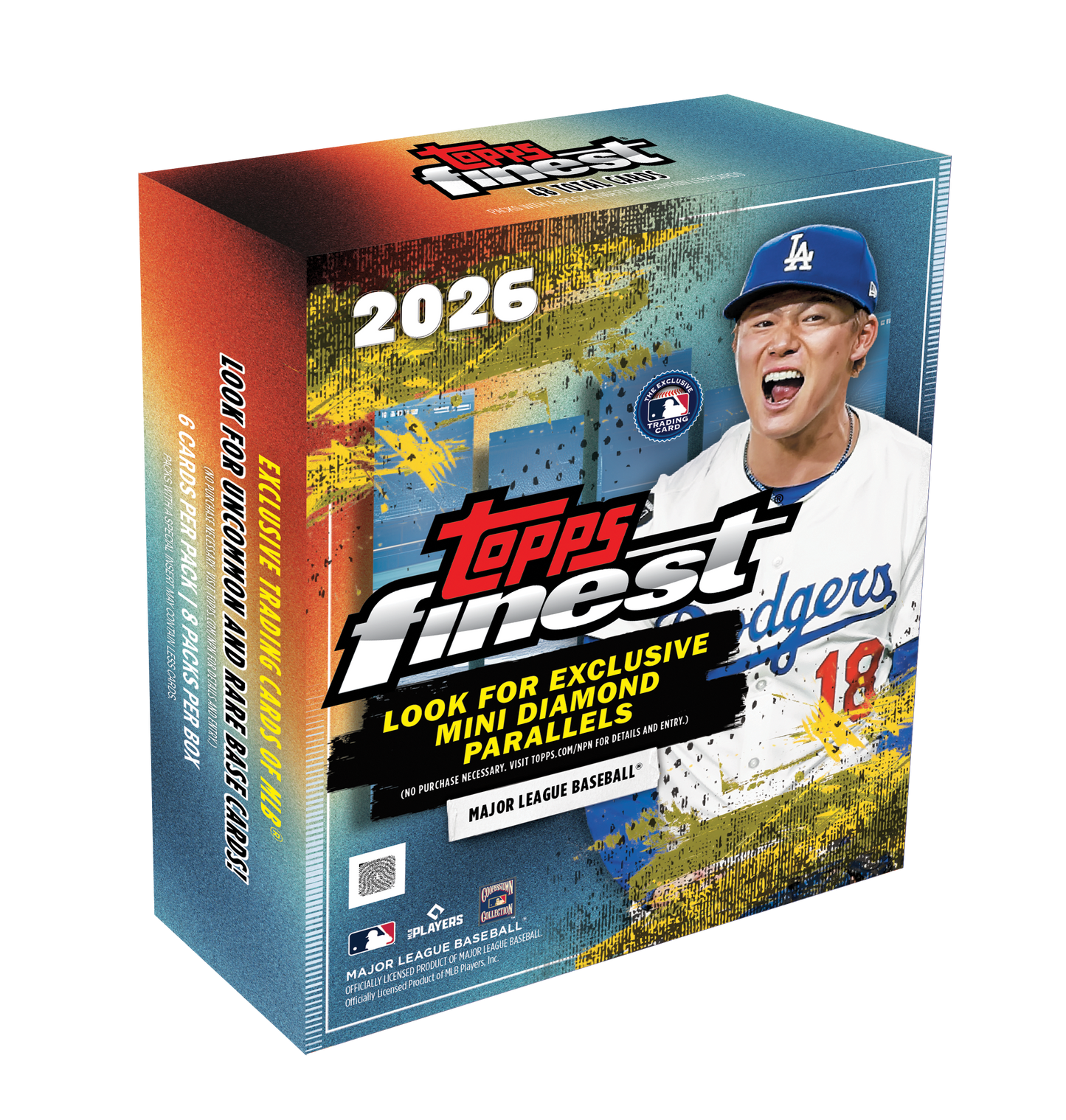 2026 Topps Finest MLB Baseball Mega Box