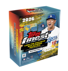 2026 Topps Finest MLB Baseball Mega Box