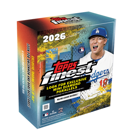 2026 Topps Finest MLB Baseball Mega Box