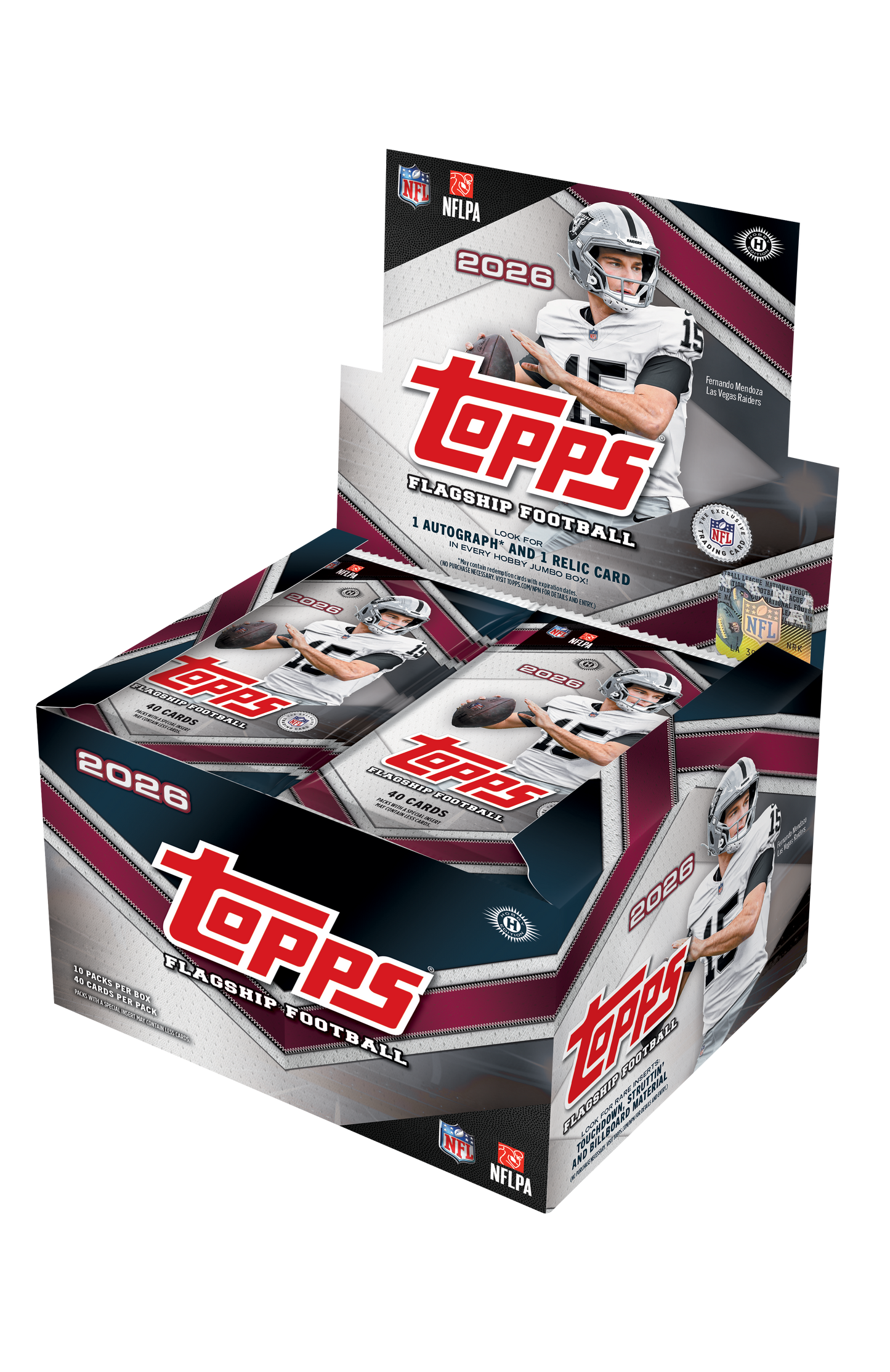 2026 Topps Flagship Football Hobby Jumbo Box