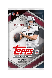 2026 Topps Flagship Football Hobby Jumbo Box