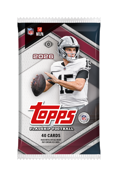 2026 Topps Flagship Football Hobby Jumbo Box