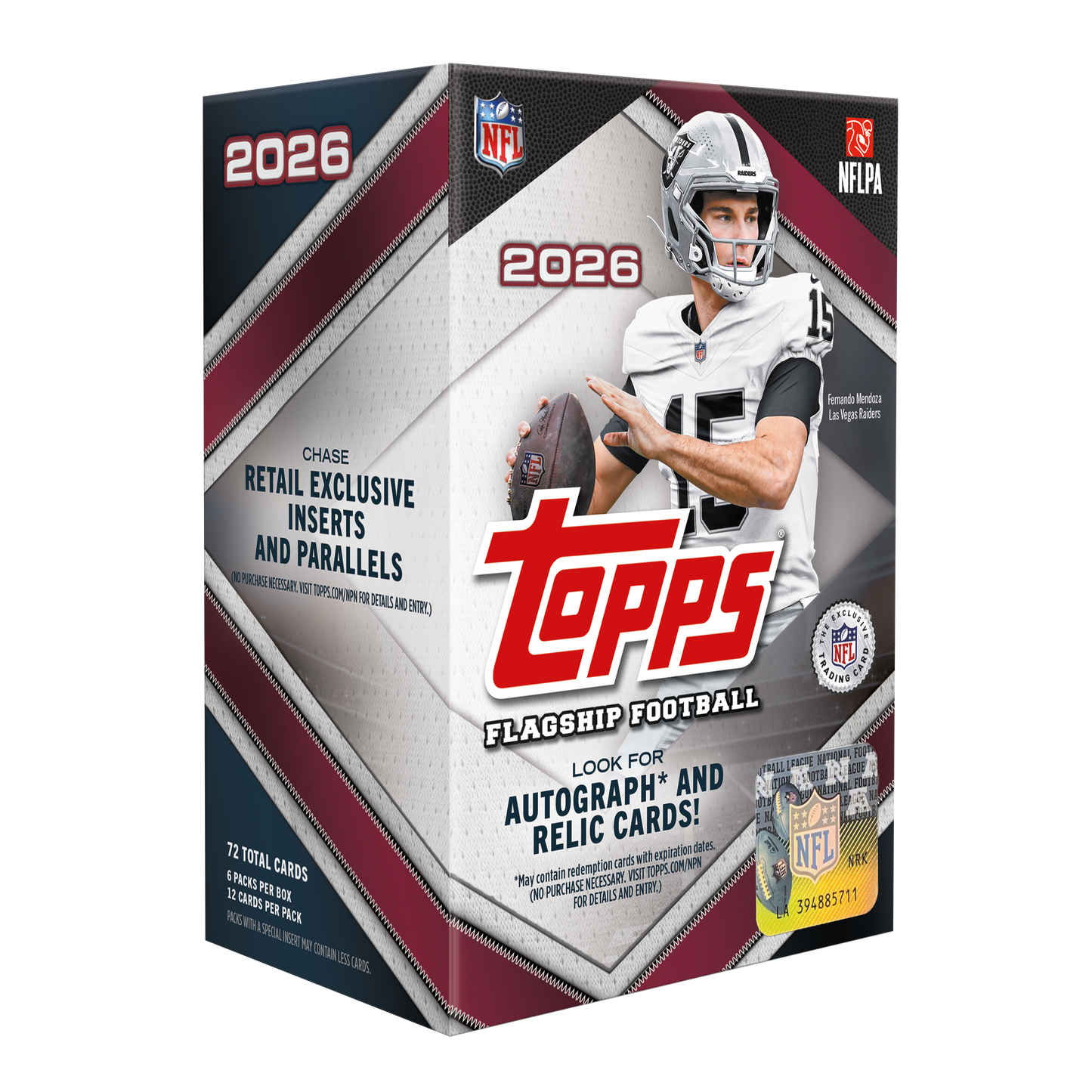 2026 Topps Flagship Football Value Box