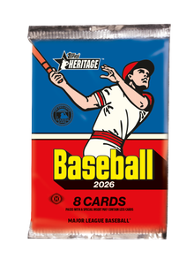 2026 Topps Heritage Baseball Hobby Box
