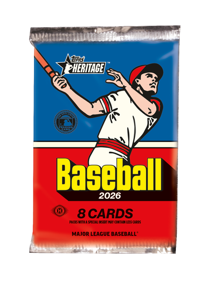 2026 Topps Heritage Baseball Hobby Box