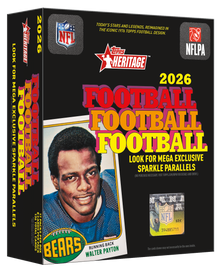 2026 Topps Heritage Football Mega Box