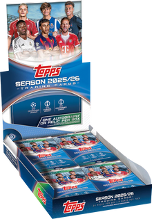 2025-26 Topps UEFA Club Competitions Soccer Hobby Box