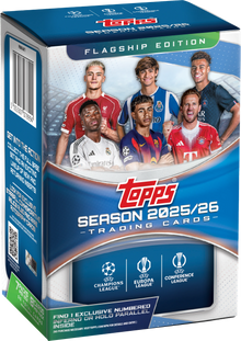 2025-26 Topps UEFA Club Competitions Soccer Value Box