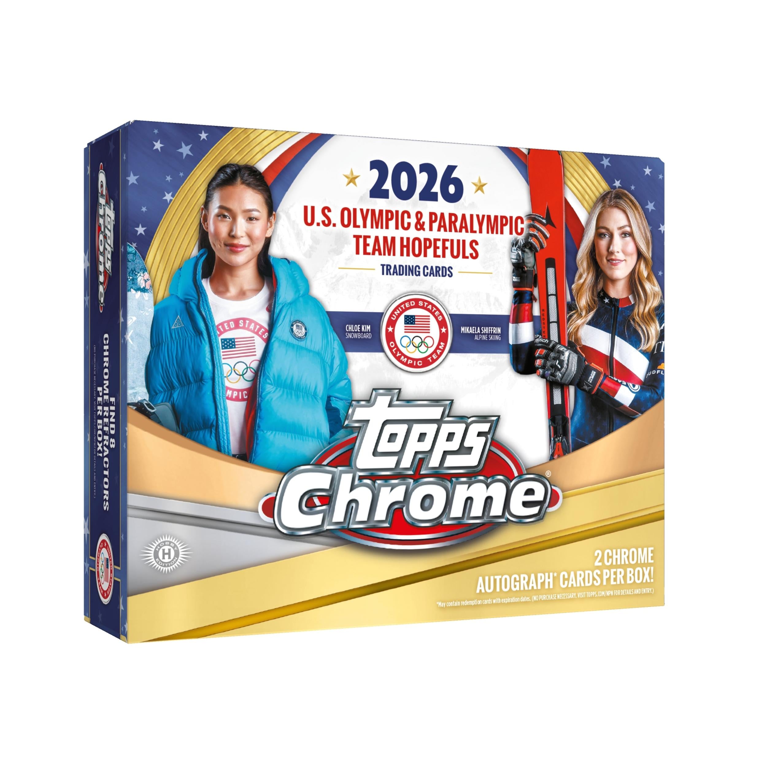 2026 Topps U.S. Olympic & Paralympic Team Hopefuls Hobby Box