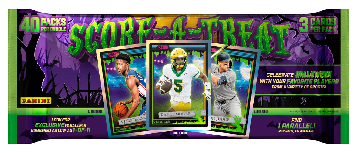 2026 Panini Score-A-Treat Multi-Sport Halloween Treat 40 Pack Bundle