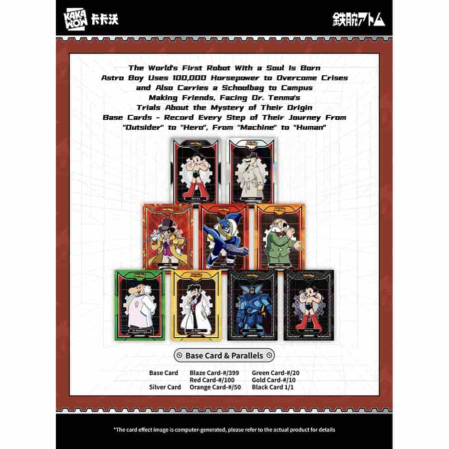 2026 Kakawow Phantom Astro Boy Trading Cards Hobby Box – Digital