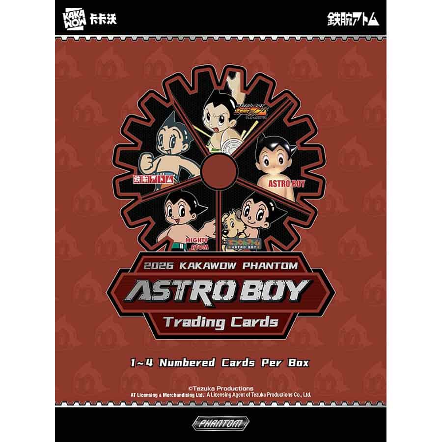 2026 Kakawow Phantom Astro Boy Trading Cards Hobby Box