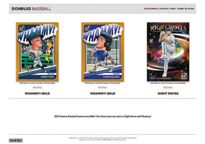 2026 Donruss Baseball Factory Sealed Blaster Box