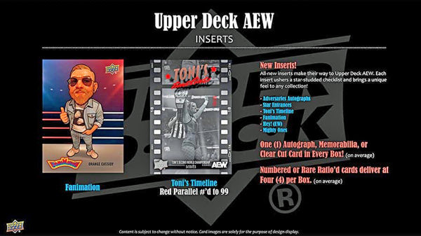 2026 Upper Deck All Elite Wrestling Hobby Box