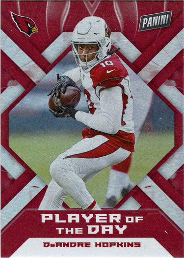 Panini Player Of The Day Football 2022 Foil Parallel Card 28 DeAndre Hopkins