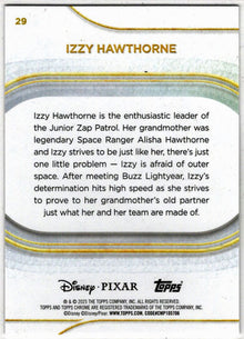 2025 Topps Chrome Disney Base Card 29 Izzy Hawthorne