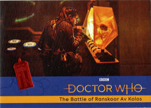2022 Doctor Who Series 11 & 12 Orange Parallel Card 29 "The Battle Of…" /50