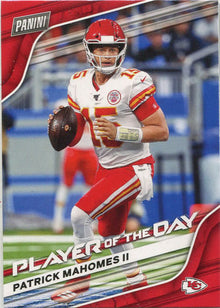 Panini Player Of The Day Football 2020 Base Card 2 Patrick Mahomes II