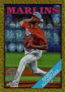 Topps Series 2 Baseball 2023 Chrome Silver Parallel Card 2T88C-17 Alcantara /50