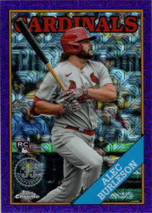 Topps Series 2 Baseball 2023 Chrome Silver Parallel Card 2T88C-80 Burleson 23/75