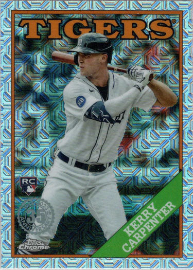 Topps Series Two Baseball 2023 Chrome Silver Card 2T88C-81 Kerry Carpenter