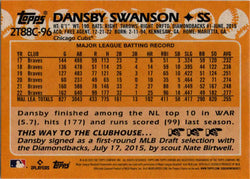 Topps Series Two Baseball 2023 Chrome Silver Card 2T88C-96 Dansby Swanson