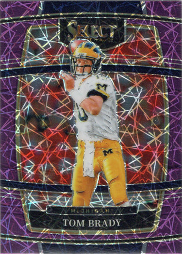 Panini Select Draft Picks 2022 Purple Laser Prizm Parallel Card 32 Tom