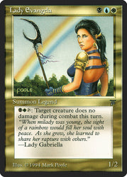 Magic: the Gathering MTG Lady Evangela [Legends] Graded CGC 7.5 Near Mint+