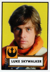 Star Wars Throwback Thursday 2023 Card #3 Luke Skywalker 1952 Baseball