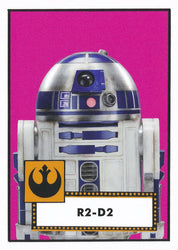 Star Wars Throwback Thursday 2023 Card #7 R2-D2 1952 Baseball