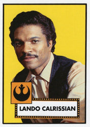 Star Wars Throwback Thursday 2023 Card #12 Lando Calrissian 1952 Baseball