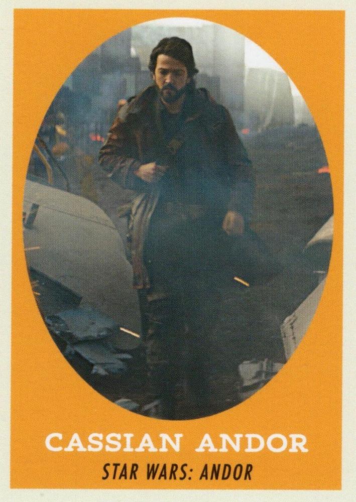 Star Wars Throwback Thursday 2023 Card #26 Cassian Andor 1958 Football