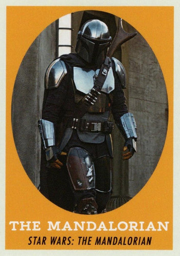 Star Wars Throwback Thursday 2023 Card #29 The Mandalorian 1958 Football