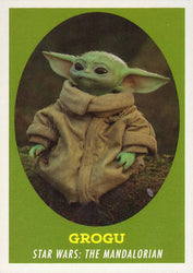 Star Wars Throwback Thursday 2023 Card #32 Grogu 1958 Football