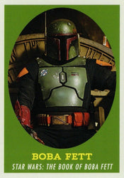 Star Wars Throwback Thursday 2023 Card #35 Boba Fett 1958 Football