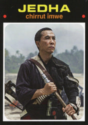 Star Wars Throwback Thursday 2023 Card #39 Chirrut Îmwe 1971 Baseball