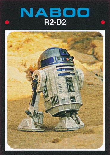 Star Wars Throwback Thursday 2023 Card #47 R2-D2 1971 Baseball