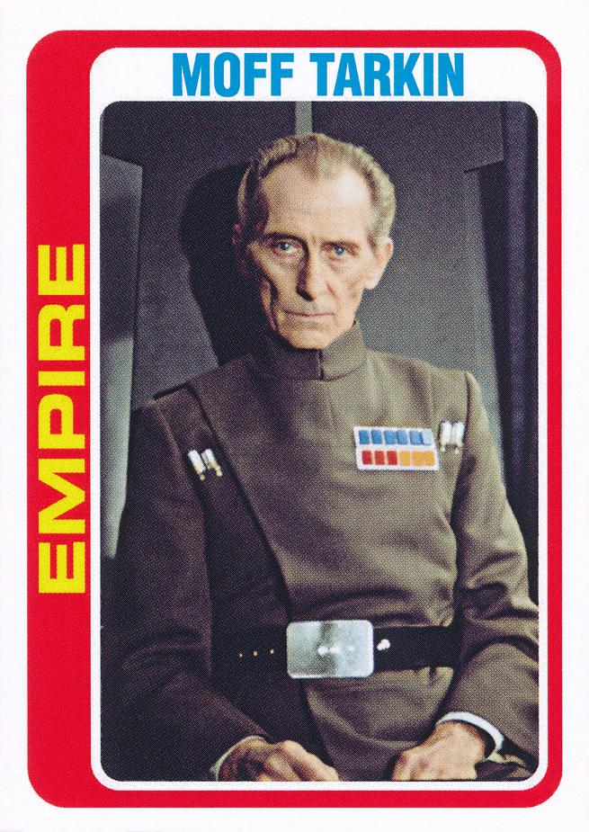 Star Wars Throwback Thursday 2023 Card #49 Moff Tarkin 1978 Football