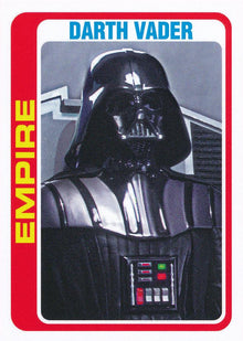 Star Wars Throwback Thursday 2023 Card #50 Darth Vader 1978 Football