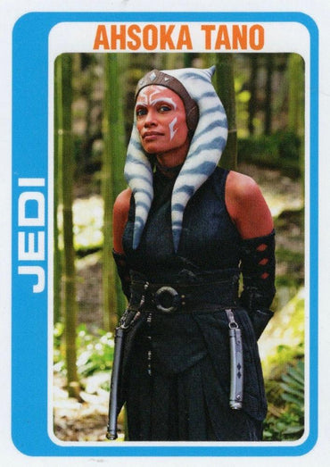 Star Wars Throwback Thursday 2023 Card #52 Ahsoka Tano 1978 Football