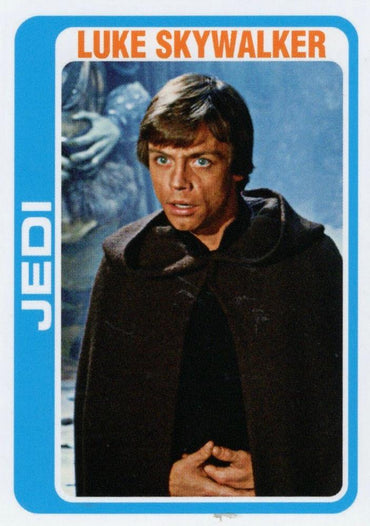 Star Wars Throwback Thursday 2023 Card #53 Luke Skywalker 1978 Football