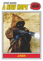 Star Wars Throwback Thursday 2023 Card #70 Jawa 1977 Topps Baseball