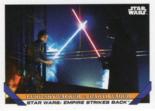 Star Wars Throwback Thursday 2023 Card #80 Luke Skywalker vs Darth Vader