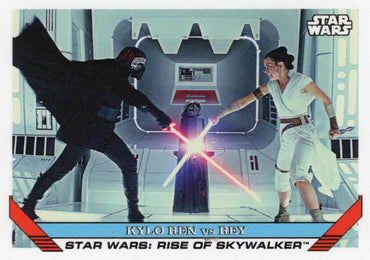 Star Wars Throwback Thursday 2023 Card #83 Kylo Ren vs Rey