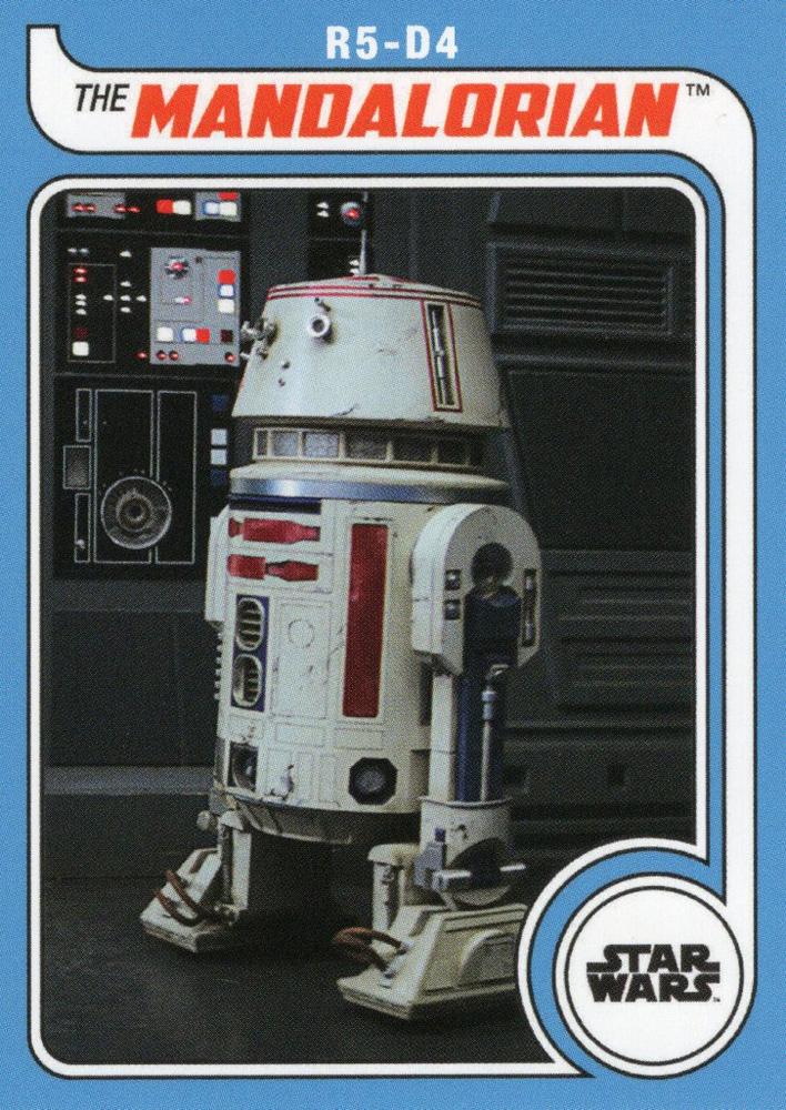 Star Wars Throwback Thursday 2023 Card #91 R5-D4 1979-80 Topps Hockey