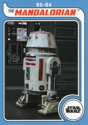 Star Wars Throwback Thursday 2023 Card #91 R5-D4 1979-80 Topps Hockey