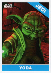 Star Wars Throwback Thursday 2023 Card #107 Yoda 1966 Topps Baseball