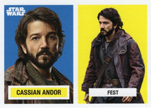 Star Wars Throwback Thursday 2023 Card #113 Cassian Andor 1957 Topps Football