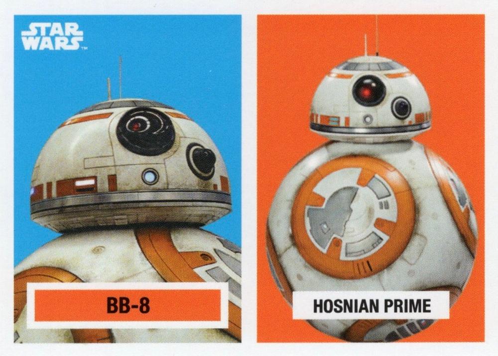 Star Wars Throwback Thursday 2023 Card #117 BB-8 1957 Topps Football